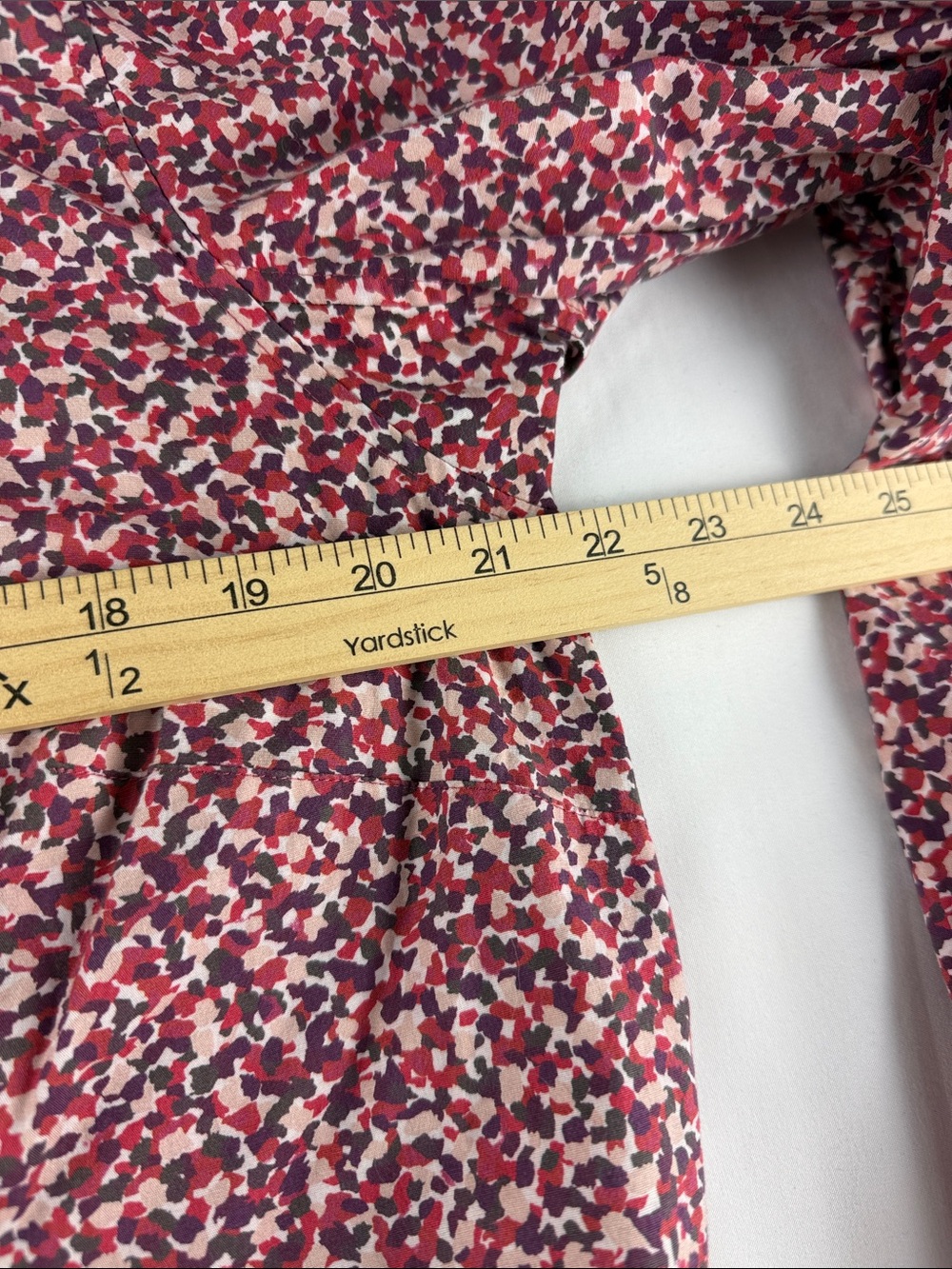 Duluth Trading Pink Floral Print Button Down Tunic Shirt Women's Large EUC - Picture 2 of 7